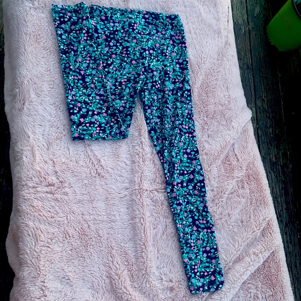 Floral leggings